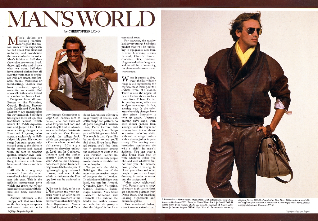 19841000 SELFRIDGES MAN'S WORLD 1&2:3 LP.jpg